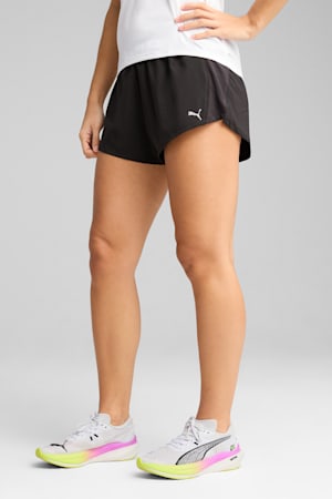 VELOCITY 3" Running Shorts Women, PUMA Black, extralarge-GBR